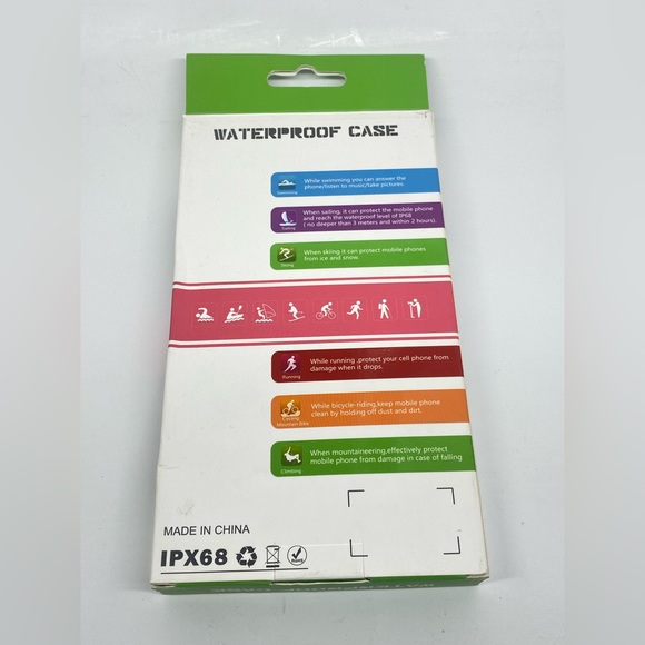 NEW WATERPROOF PHONE CASE FOR IPHONE 11 PRO MAX BLUE/YELLOW - Picture 3 of 12